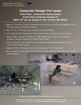 Hangar Brochure with Warbirds